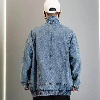 Denim Jacket Men Spring Autumn - Cargo 2026