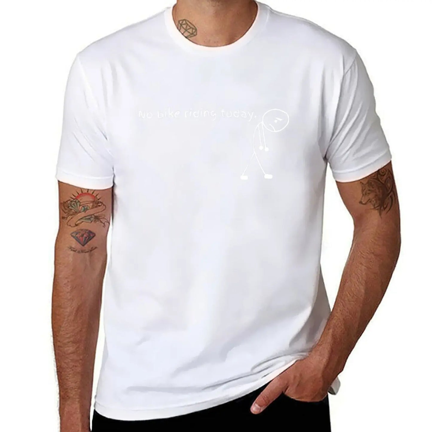 Bu gün Velosiped sürmək Yoxdur T-shirt kişi t-shirtləri yüksək keyfiyyətli lüks marka kişi t-shirt lüks T-Shirt