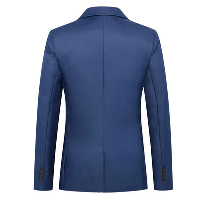 Men's Slim Fit Non-Iron Business Suit Jacket