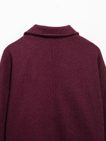Women's Jackets Coats Autumn 2025 New Chic Loose Warm Elegant