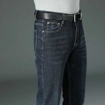 Men's Flared Boot Cut Jeans - Designer Classic High Waist