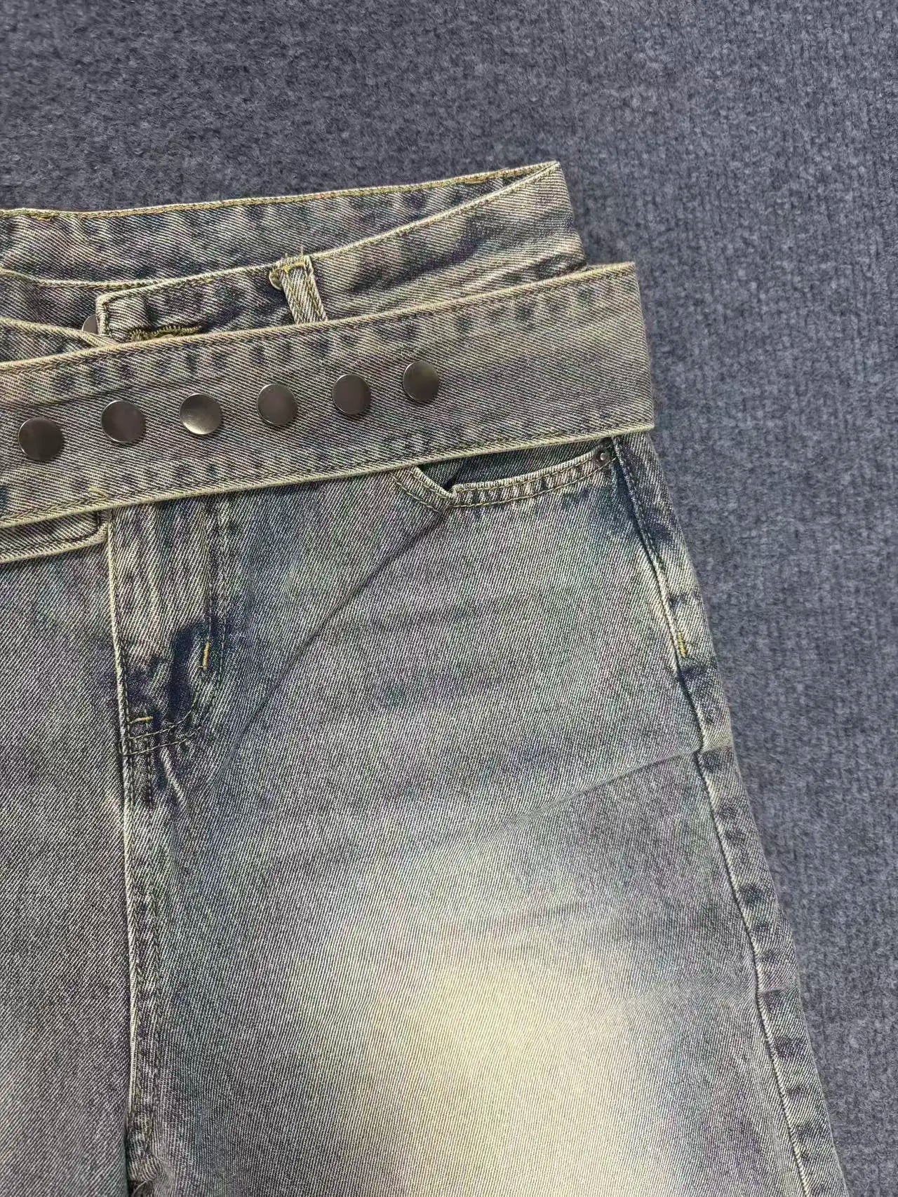 Women's Wide-Leg Y2K Jeans