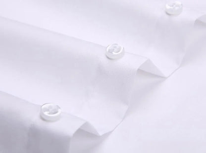 Men's Formal Business White Shirt 5XL
