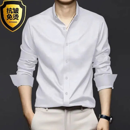 Men's Non-Iron Breathable Business Shirt