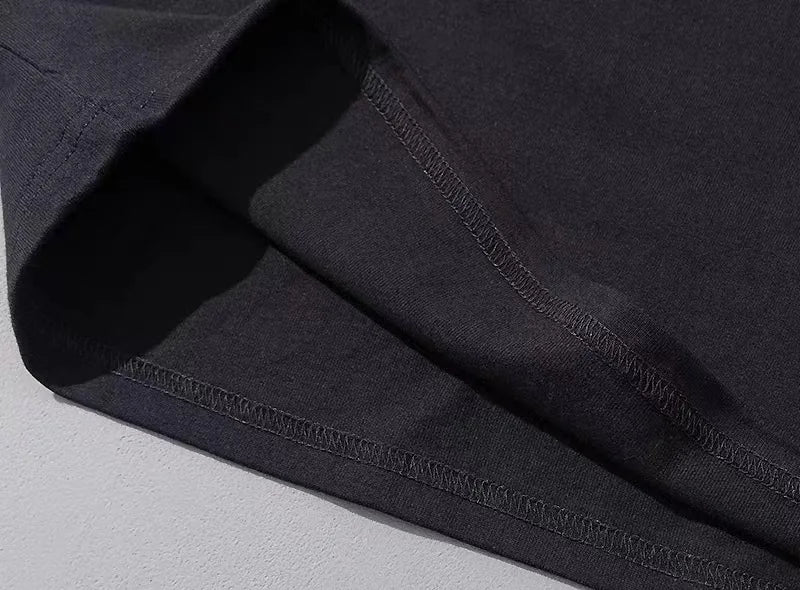 Men's Cotton Solid Color Long Sleeve Undershirt