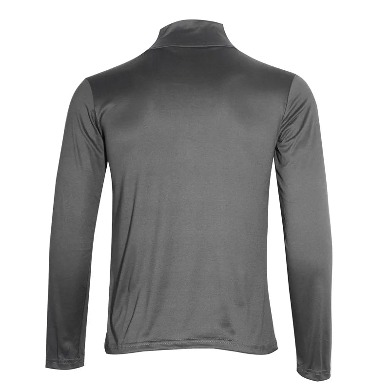 Kişi Slim Fit Boğazlı Uzunqol Köynək