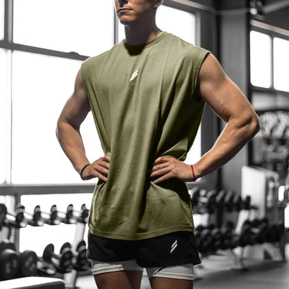 Qolsuz T-shirt Kişilər üçün Tez quruyan Fitnes Bodibildinq Köynək Kişi Moda Basketbol Jilet Tor Nəfəs ala bilən Yay İdman Zalı Maykası Kişilər üçün