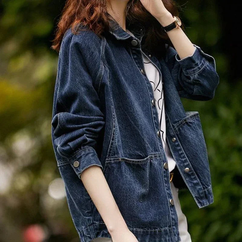 Denim Jacket Women Spring Autumn 2025