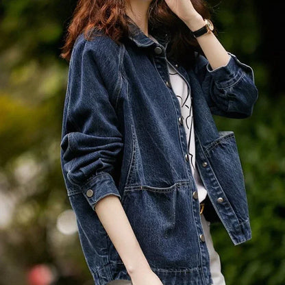 Denim Jacket Women Spring Autumn 2025