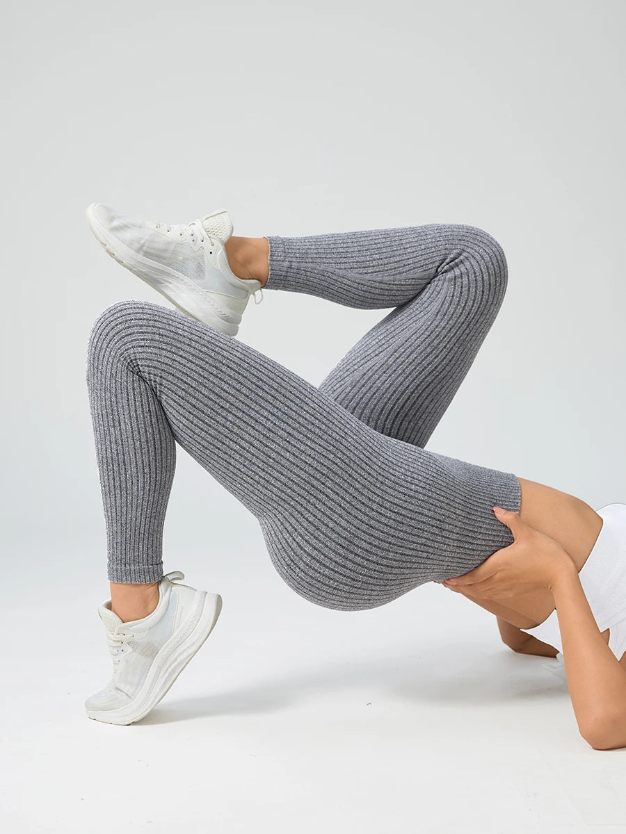Women Sports Leggings Seamless Yoga Pants Tummy Control Sportswear