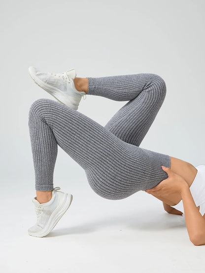 Women Sports Leggings Seamless Yoga Pants Tummy Control Sportswear