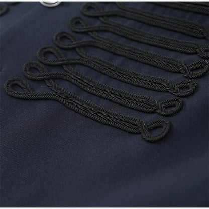Retro Denim Military Jacket Women 2026