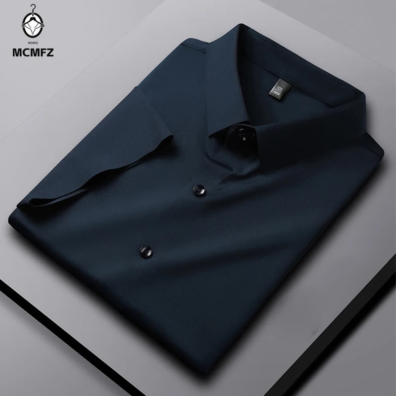 Men's Wrinkle-Free Short Sleeve Casual Shirt