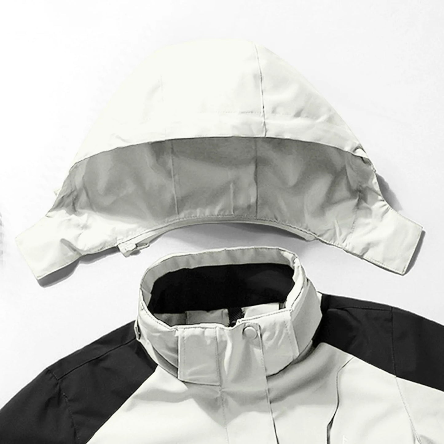 Hooded Ski Jacket - Windproof Winter Sports Coat