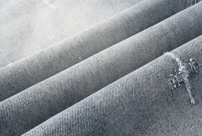 Men's Embroidered Straight-Leg Jeans