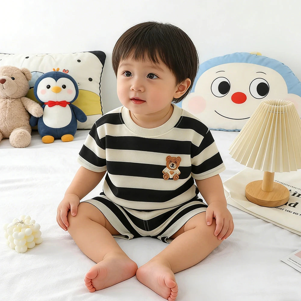Kids Cotton T-Shirt & Shorts Summer Set 2026