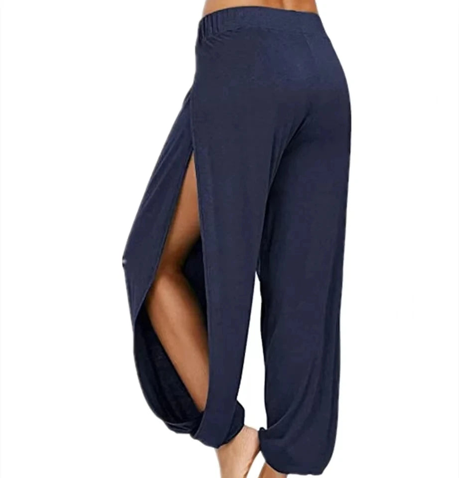 Women Fashion Yoga Pants High Waisted Wide Leg