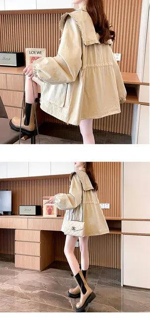Women's Waterproof Trench Coat - Thin Windbreaker
