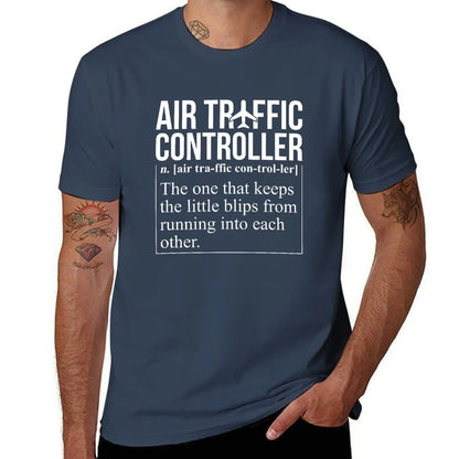 man Air t T-Shirt köynək Controller kişi gülməli köynək Definition t qrafik çaplarla t anime köynək Traffic üçün