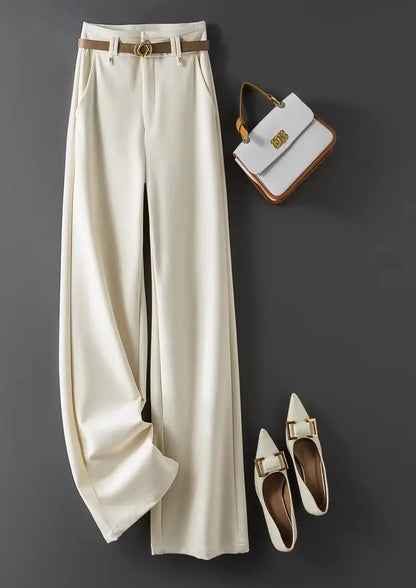 Women's Pants Work Dress Office Tailoring Wide Leg 2025