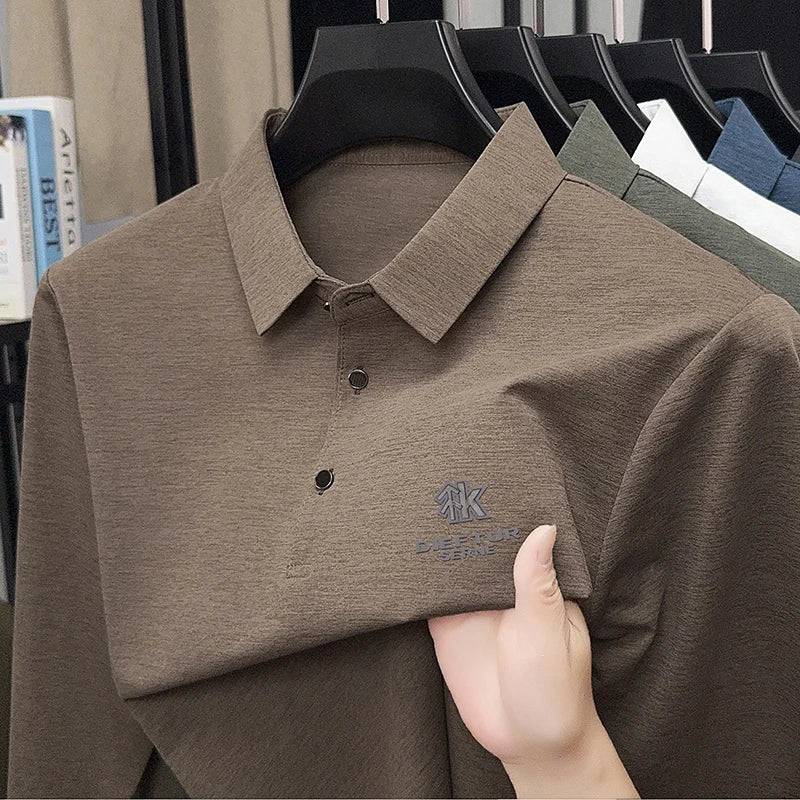 Kişi Polo Uzunqol T-shirti 2025