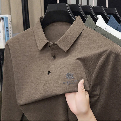 Kişi Polo Uzunqol T-shirti 2025