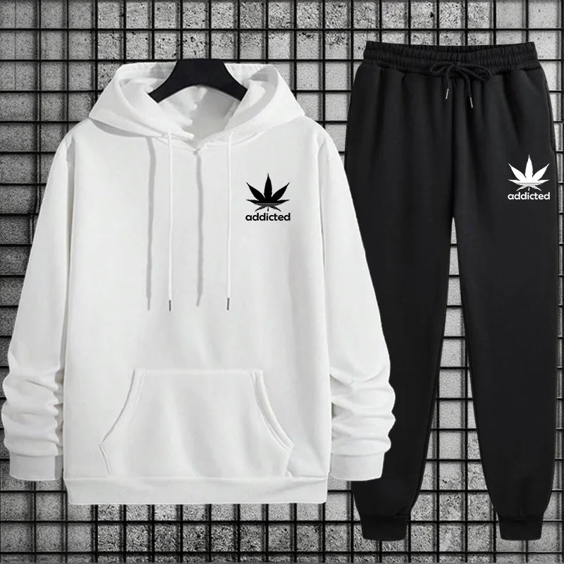 Men's Urban Hoodie & Sweatpants Tracksuit