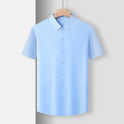 Men's Wrinkle-Free Short Sleeve Casual Shirt