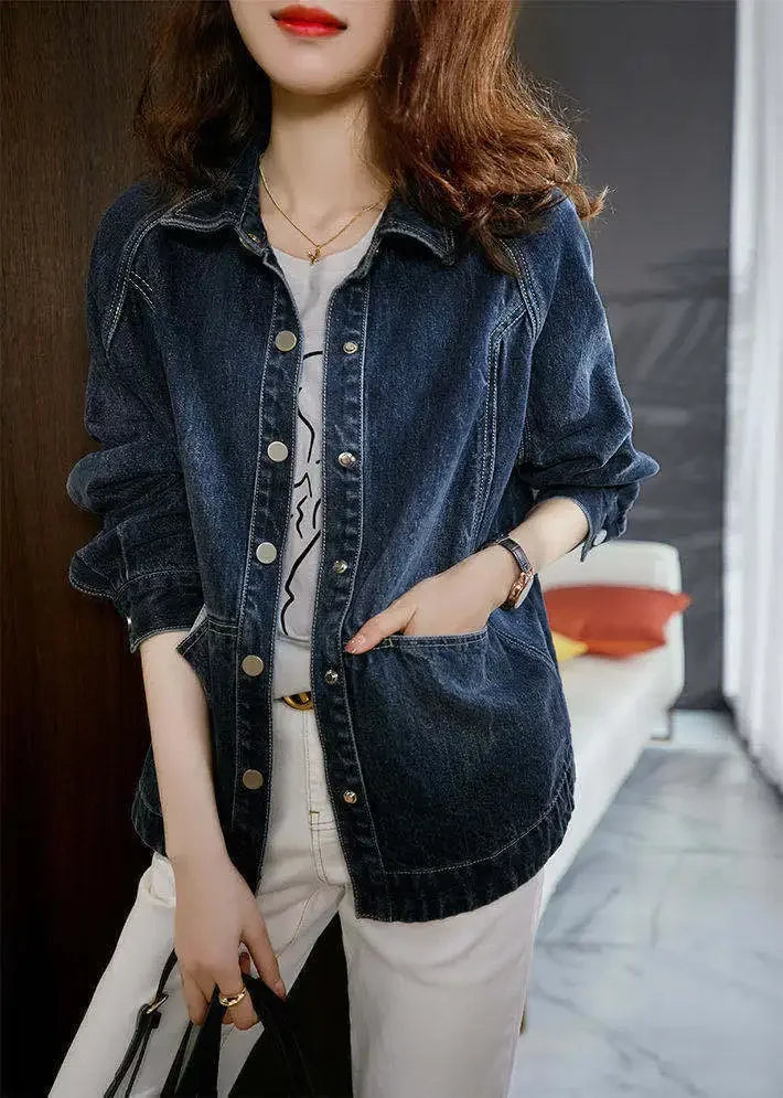 Denim Jacket Women Spring Autumn 2025