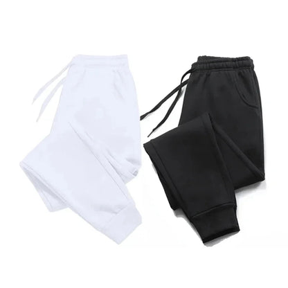 Women Casual Pants Autumn Winter Fleece Sweatpants