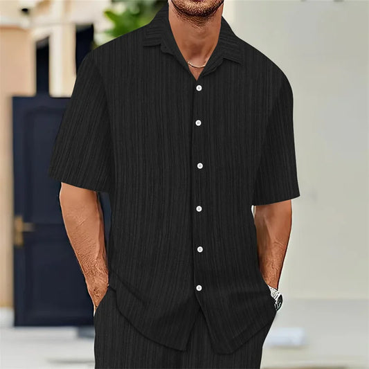Men's Lightweight Casual Short Sleeve Shirt