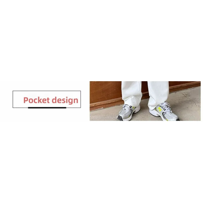 Women Denim Jeans 2025 Autumn Winter High Waist Wide Leg