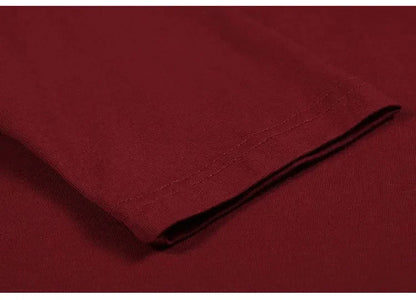 Men's Slim Fit V-Neck Polyester T-Shirt 2026
