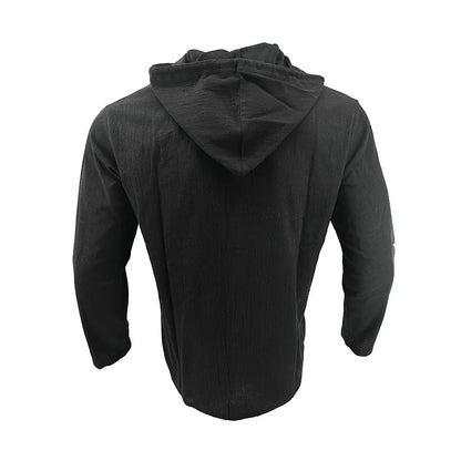 Men's Hooded Long Sleeve Beach Shirt