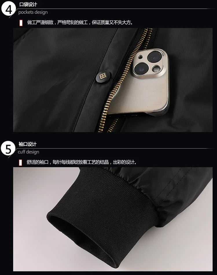 Men's Thick Padded Winter Coat - Warm Hooded Jacket