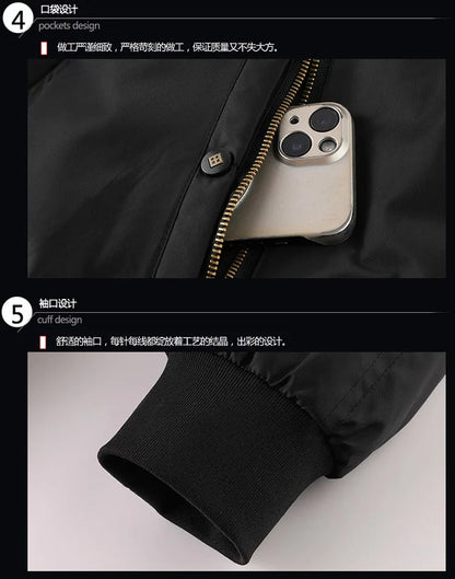 Men's Thick Padded Winter Coat - Warm Hooded Jacket