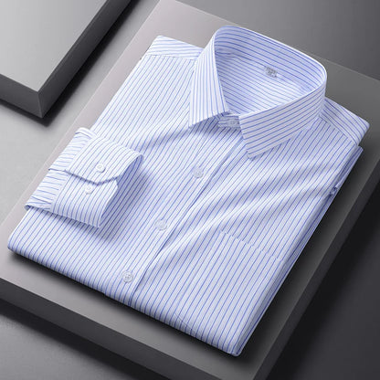 Men's Formal Business White Shirt 5XL