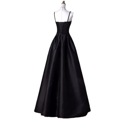 Long Sleeveless Evening Dress - Elegant Formal Gown