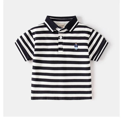 Boys' Bear Polo T-Shirt - Toddler Kids Top