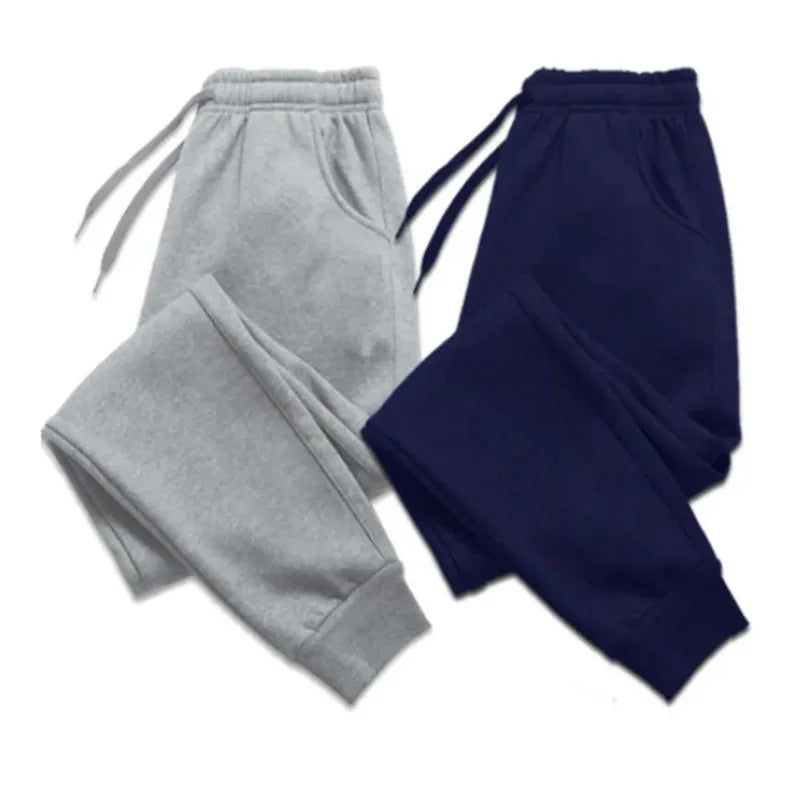 Women Casual Pants Autumn Winter Fleece Sweatpants
