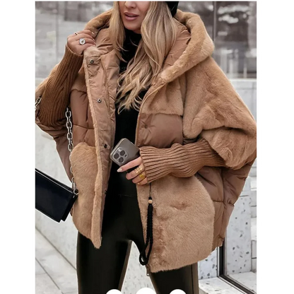 Winter Jacket Women 2026 Loose New Down Jacket Hooded
