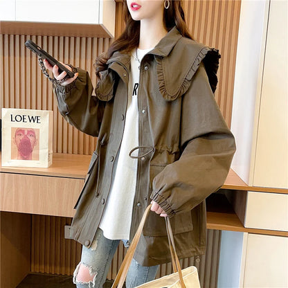 Women's Waterproof Trench Coat - Thin Windbreaker