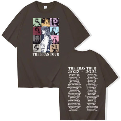 The Era Tour T-Shirt - Harajuku O-Neck Casual Tee for Men & Women (Fan Gift)
