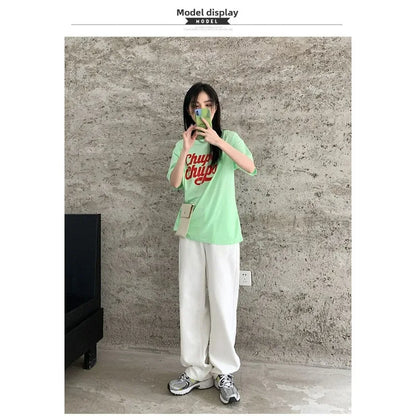 Women Denim Jeans 2025 Autumn Winter High Waist Wide Leg