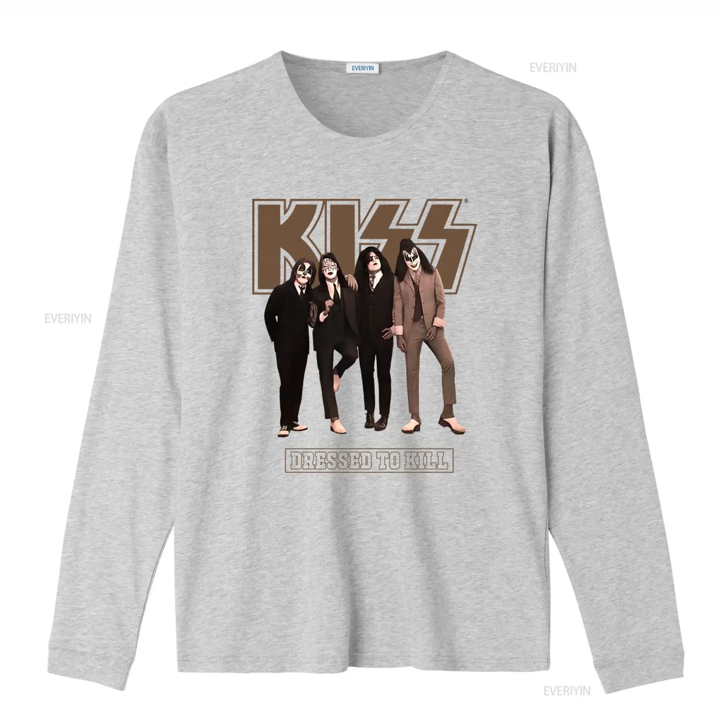 Kiss Band Vintage Washed Men's T-Shirt
