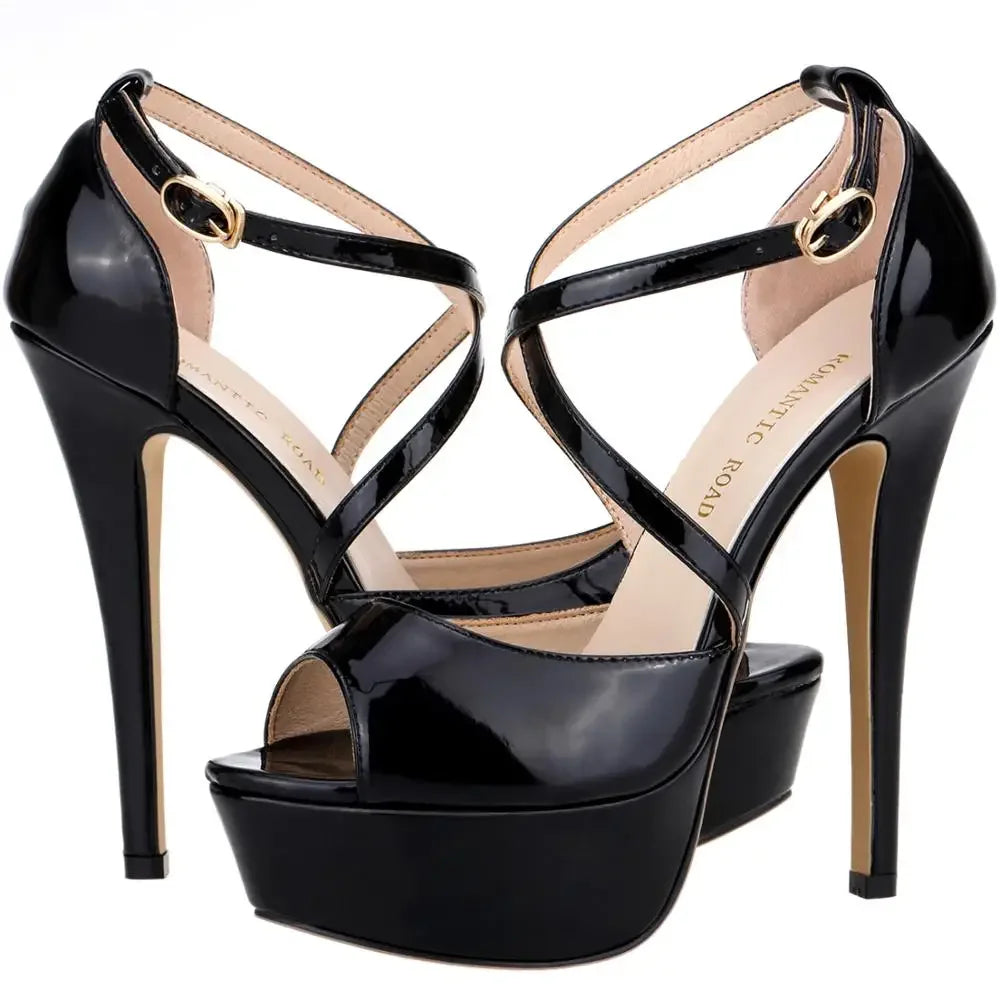 Women Sandals 2026 Platform High Heels 14CM