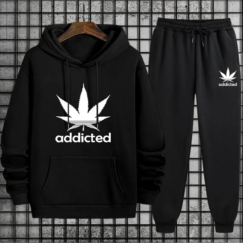 Men's Urban Hoodie & Sweatpants Tracksuit