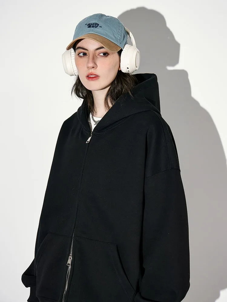 Women's Fashion Warm Hooded Jacket Fall Autumn Winter Gray
