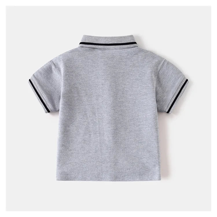 Boys' Bear Polo T-Shirt - Toddler Kids Top
