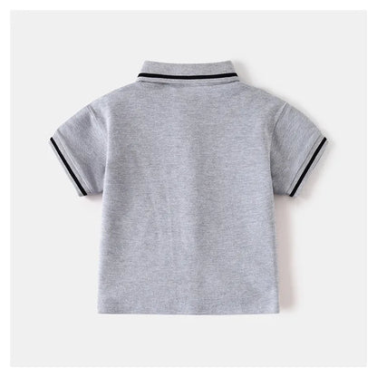 Boys' Bear Polo T-Shirt - Toddler Kids Top